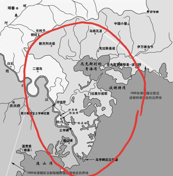 中国面对日本海有多大的出海口,图们江入海口看日本海