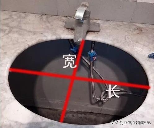 台盆开孔标准尺寸,卫生间台盆开孔位置