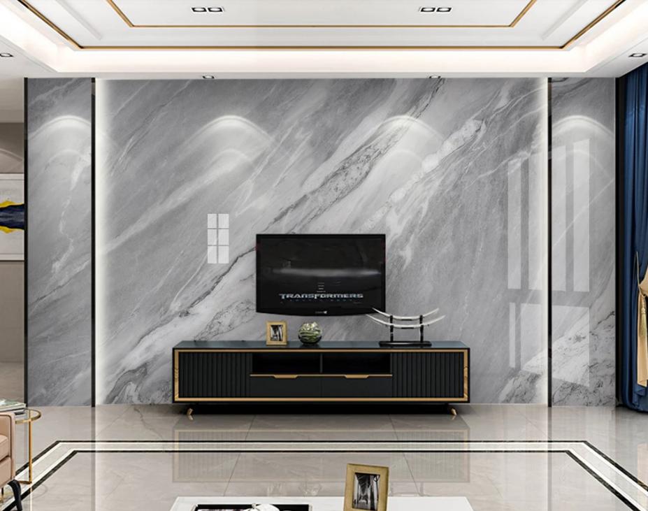 背景墙灰色配什么颜色的字,灰色石纹板沙发背景墙