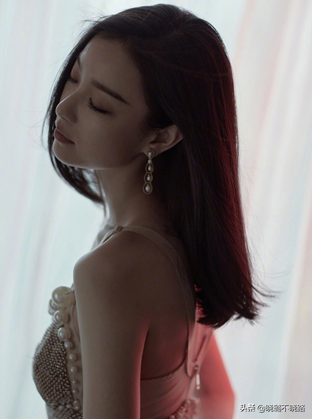 倪妮脸型适合的发型,倪妮电影一刀切短发