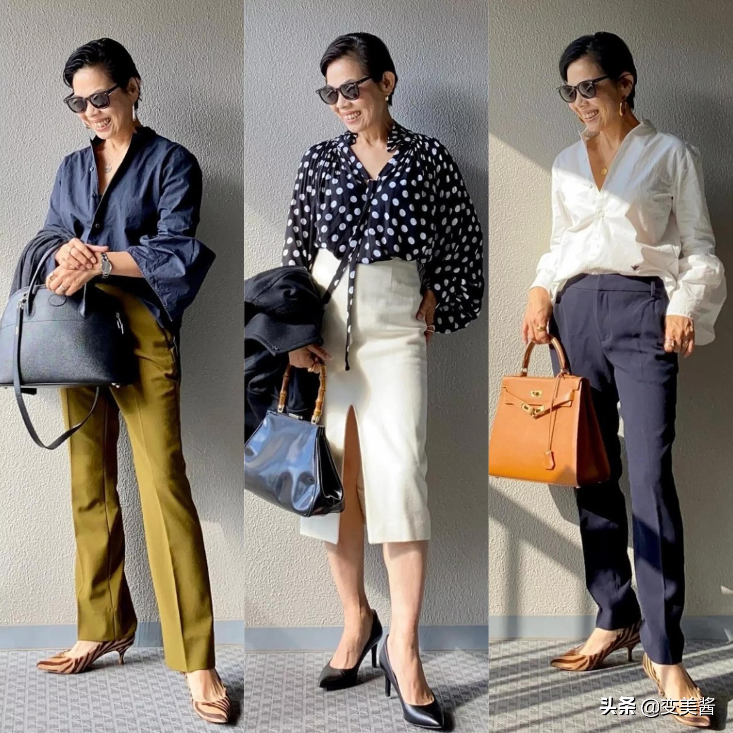 155到160的个子穿搭,潮流搭配时尚博主这样穿很显瘦