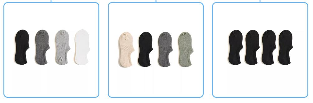 不掉跟的隐形船袜测评,原来真的有不掉跟的船袜