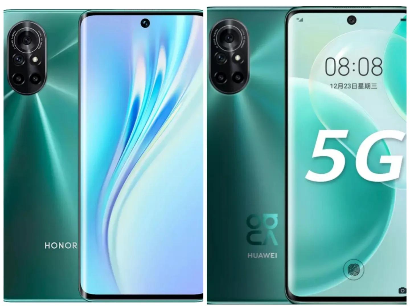 华为nova8和荣耀v40轻奢版外观,华为nova8和荣耀v40轻奢版哪款好