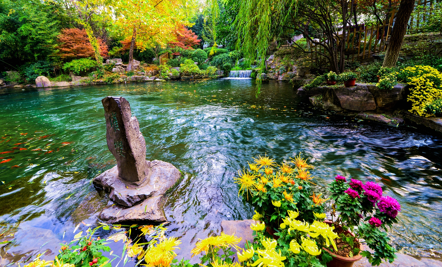 趵突泉诗赵孟頫创作背景,赵孟頫的趵突泉诗