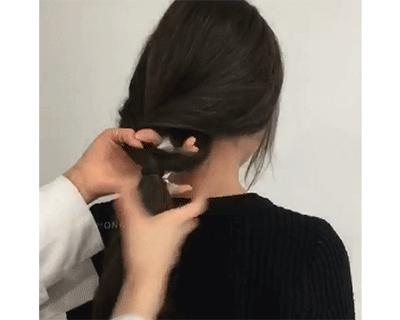 简单编发学生,手残党都会的编发教程学生