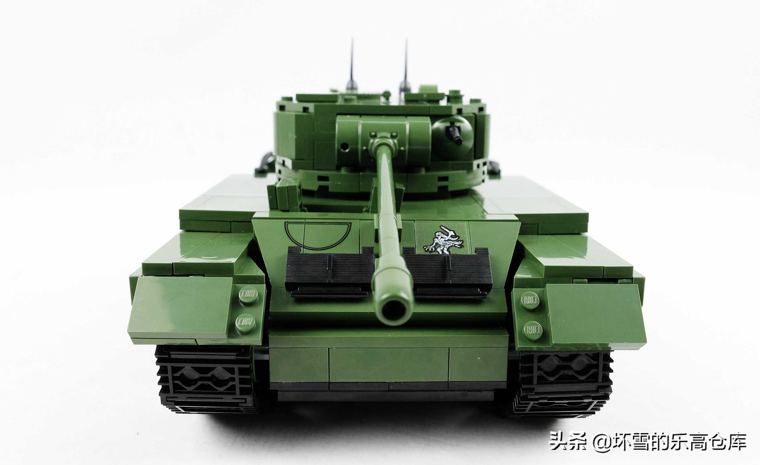 车可以吃胖，红茶不能洒：cobi积木百夫长mk1图文测评