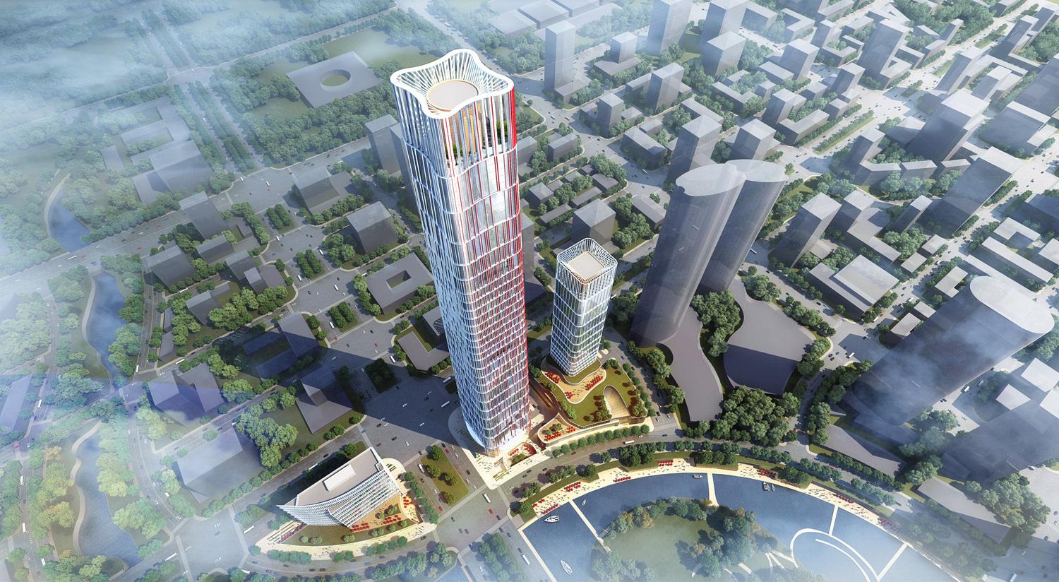 武汉400摩天高楼集合,武汉900米的高楼大厦