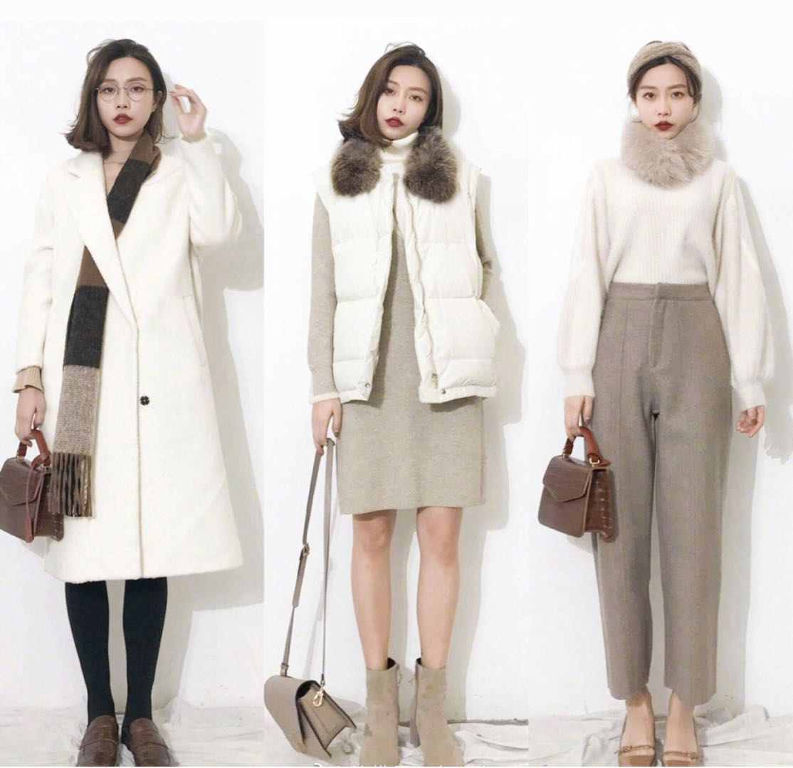 54套高颜值穿搭,54套时尚穿搭示范