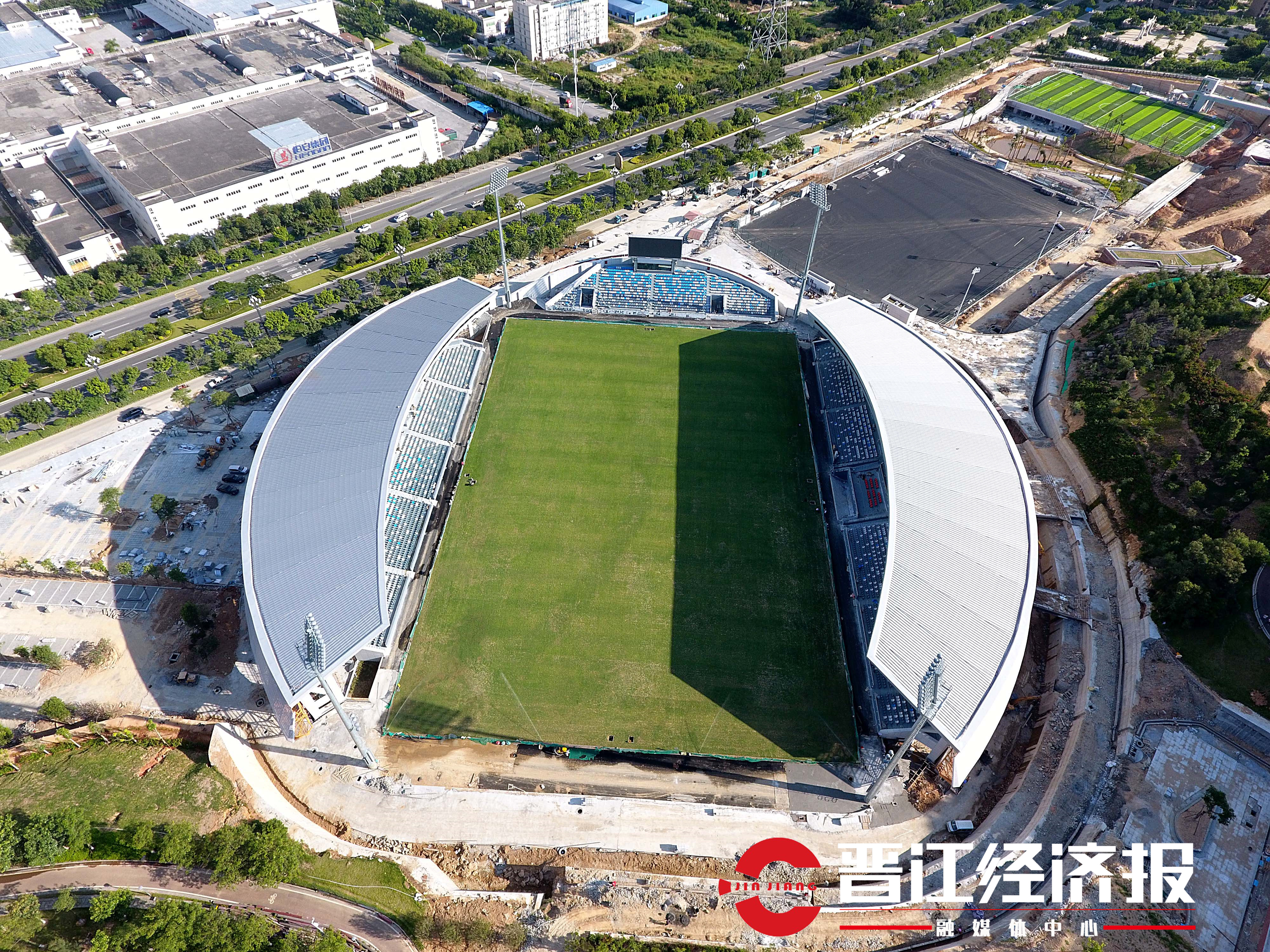 绿草如茵2022,晋江足球公园最新规划