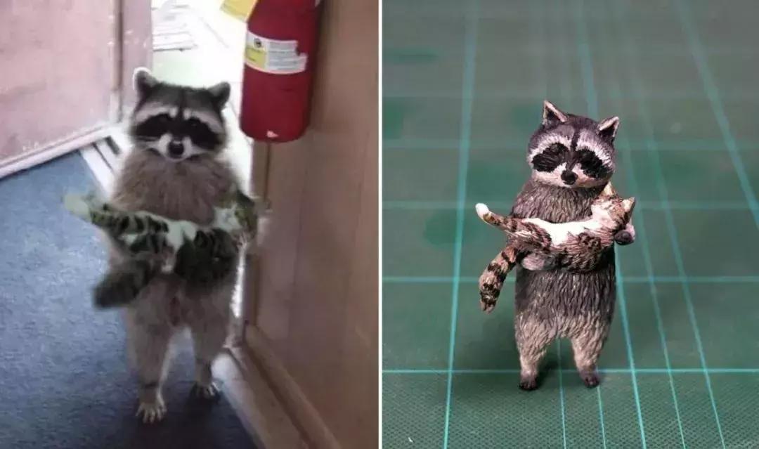 动物星球沙雕系列手办,你从未见过的沙雕手办