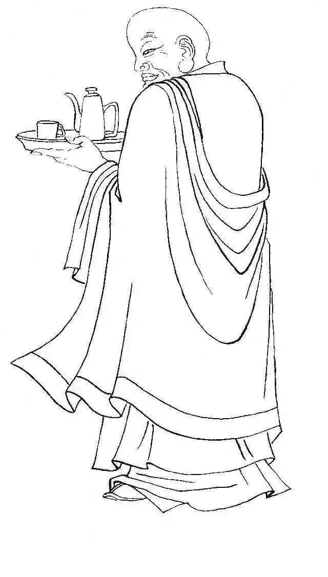 白描佛像线稿图片大全,白描佛像画法图片大全