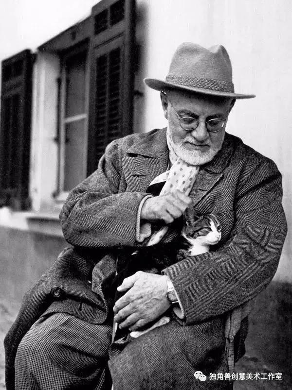 学习大师绘画|玩鱼的猫马蒂斯野兽派创始人
