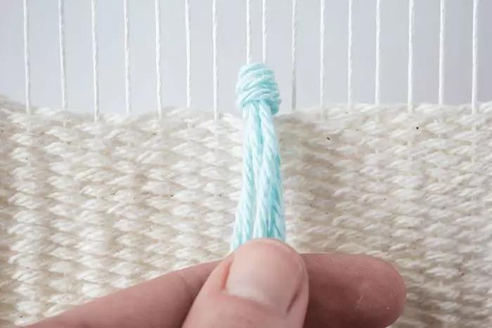 毛线装饰编织教程全过程,毛线编织小饰品简单入门教程