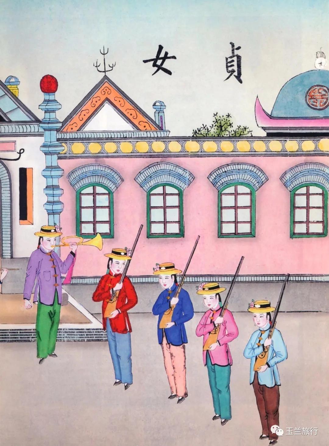 杨柳青木版年画传承及彩绘实践,100幅怀旧杨柳青年画欣赏