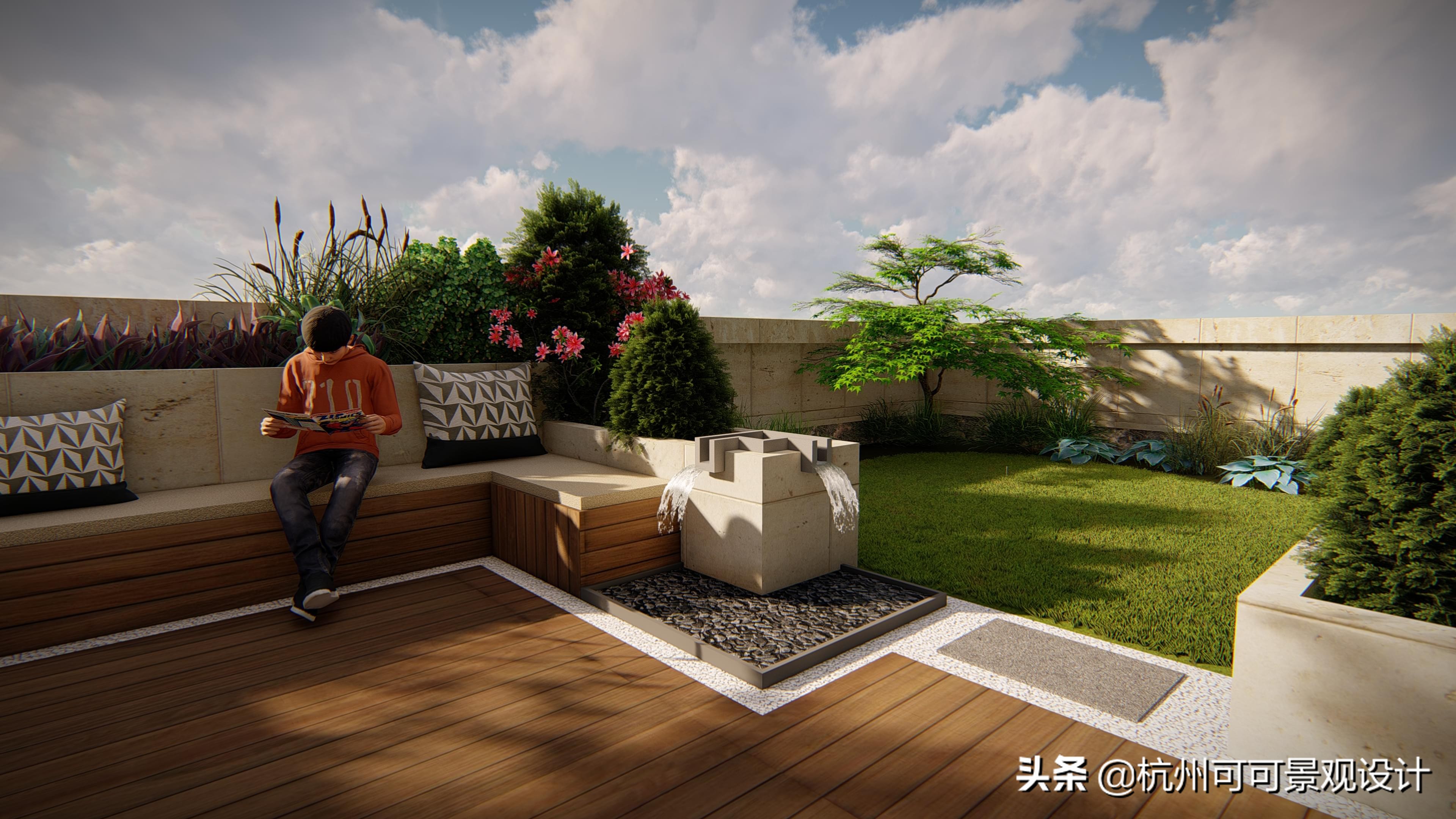 5种最受欢迎的庭院设计方案,庭院设计最简单的办法