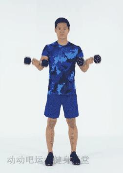 一副哑铃，五个动作，让你在家也能锻炼全身肌肉