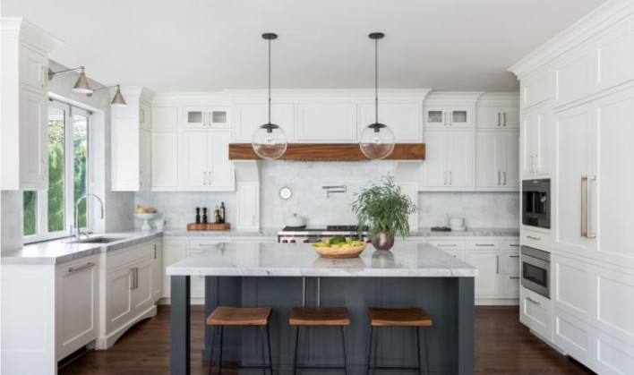 140平米北欧拼色实木风格装修,新中式田园风北欧风格装修效果图