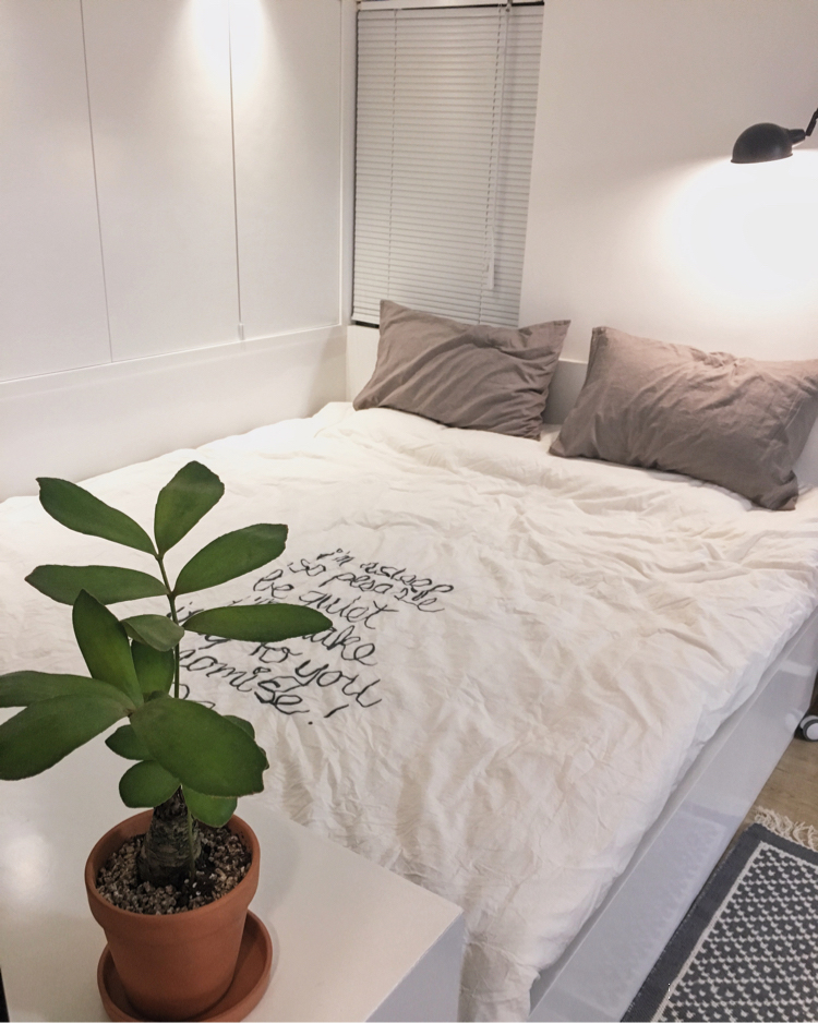 只塞得下床的小卧室，照样改成收纳大胃王