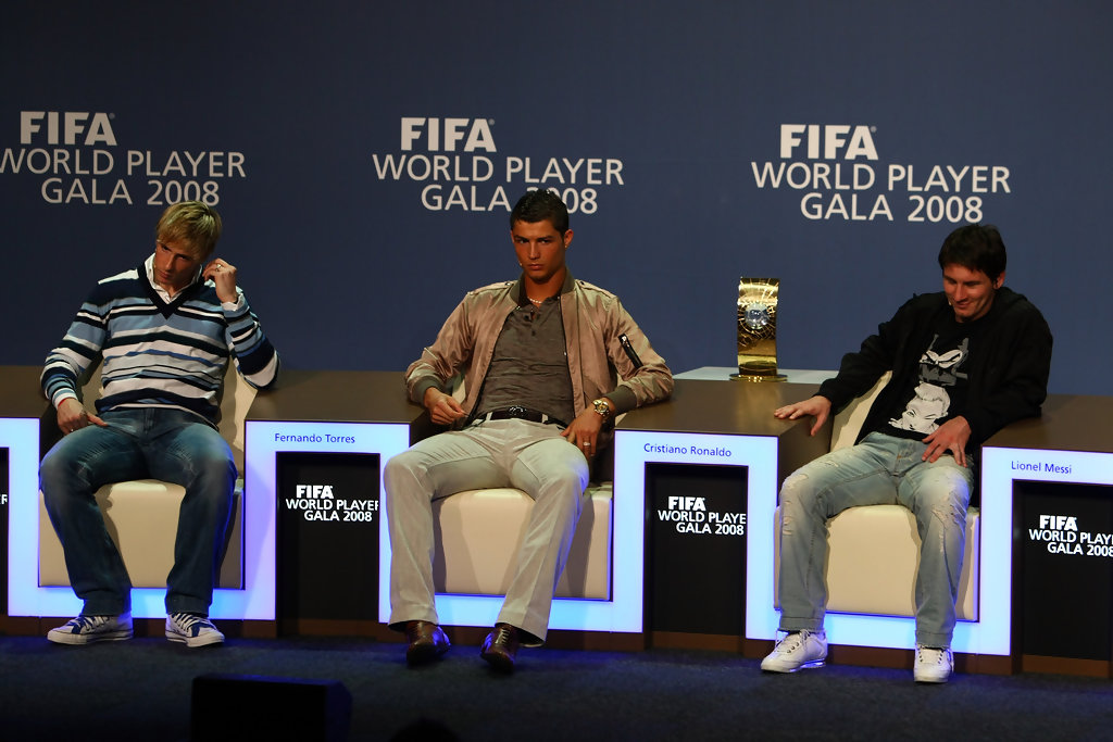 足坛世界历史排名,2010世界足球先生排名