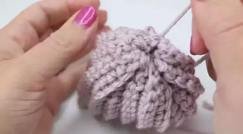 中号南瓜的钩织全教程,各种小南瓜钩织教程