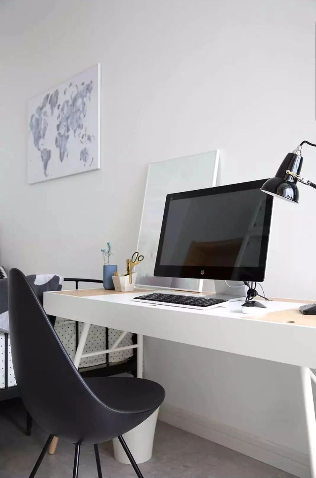 北欧简约风主卧婚房,小户型北欧风格婚房装修