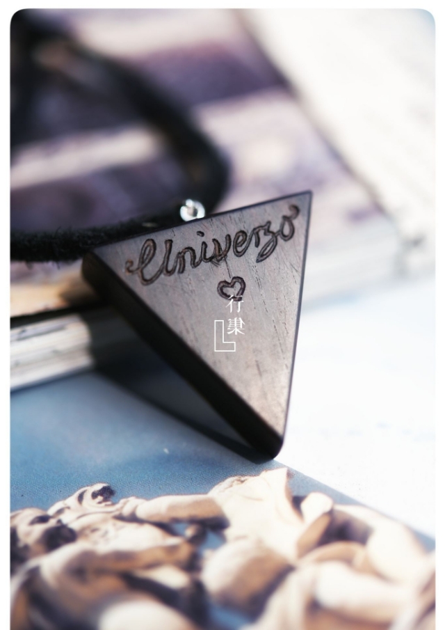 手工制作木质月牙吊坠,手工菱形吊坠的制作方法