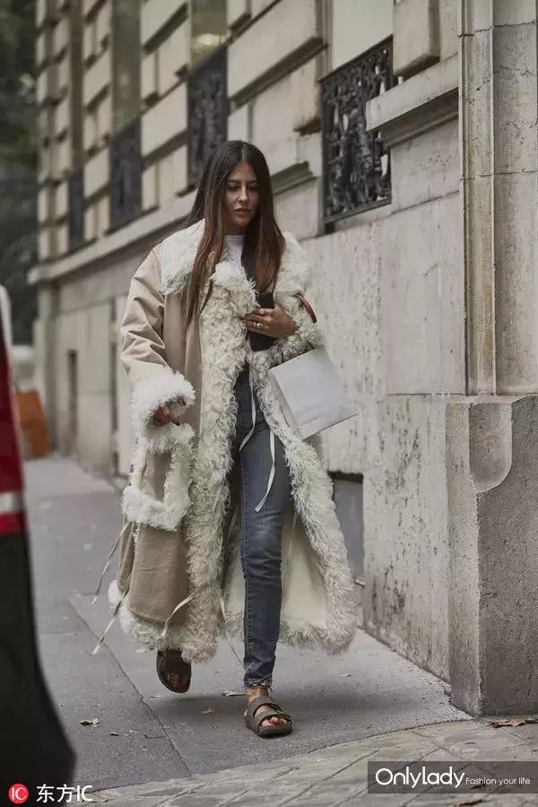 天冷了要风度,皮毛一体适合什么温度穿