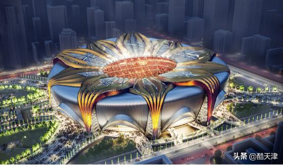 中国广州恒大足球场视频,恒大中国风足球场图片