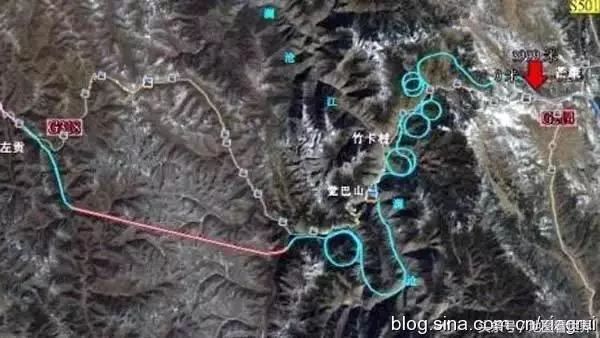 川藏铁路跨越的地形区,川藏铁路穿越横断山脉