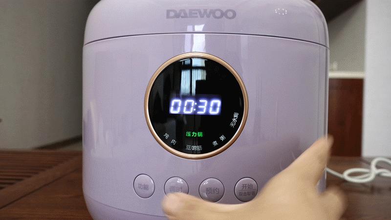 大宇电压力锅怎么开盖煮,大宇小型电压力锅测评
