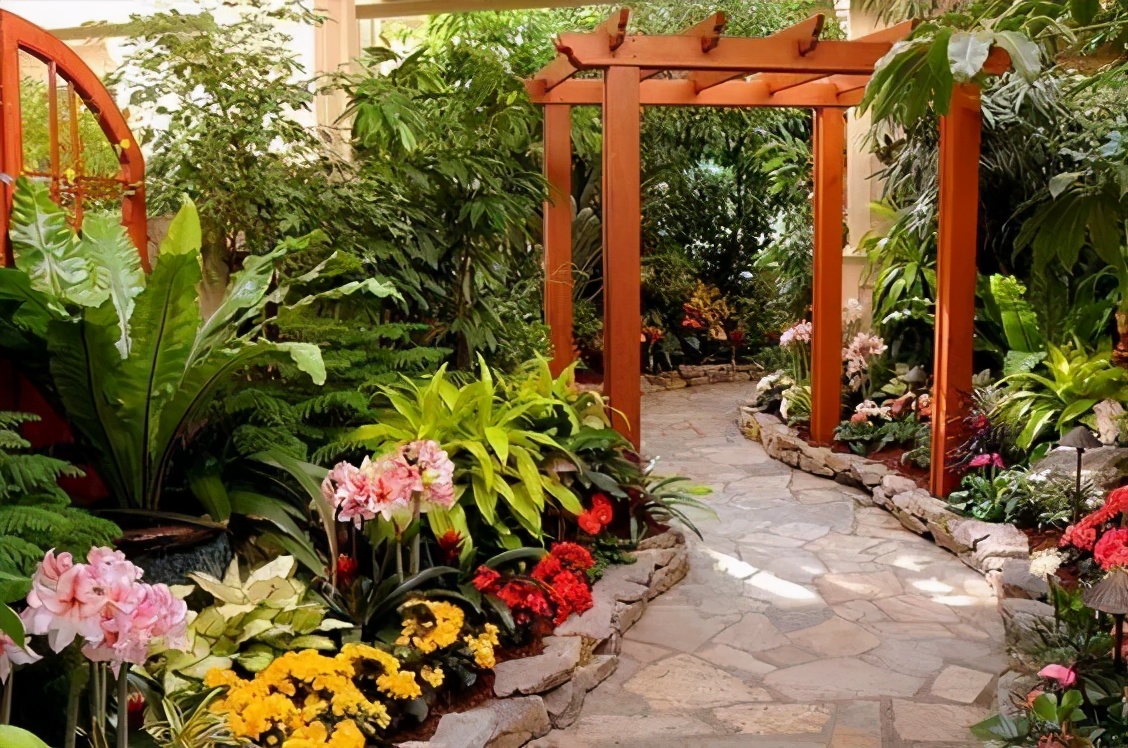 布查德花园的秋冬季,全球最美花园布查特花园