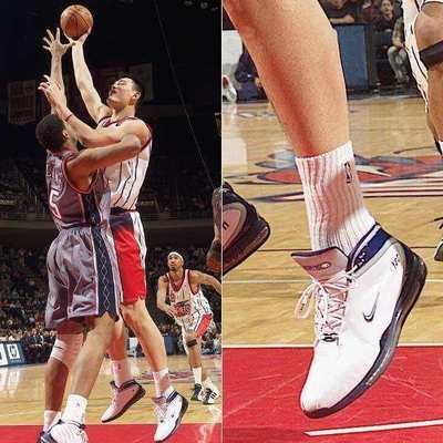 姚明在nba时期出场的锐步鞋,姚明受伤和锐步有关系吗