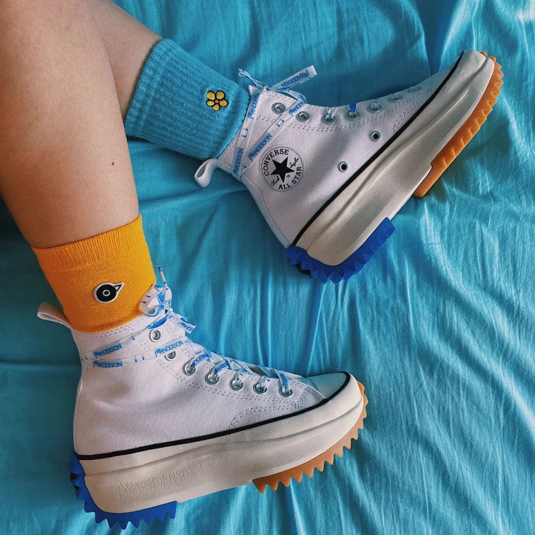 穿搭小心机网袜,夏季新款十字花潮袜