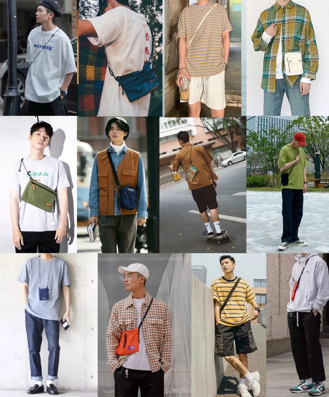 50套清爽养眼的夏天穿搭方案,清爽男生穿搭推荐