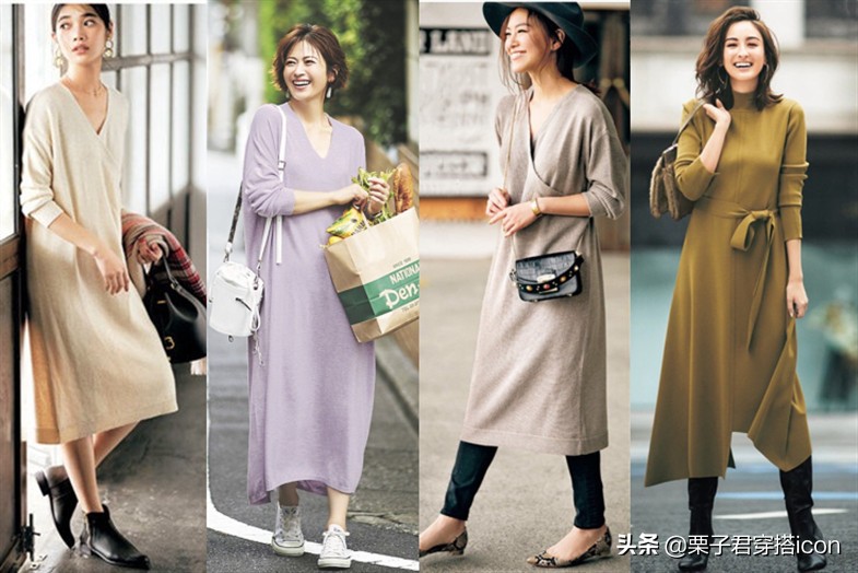 穿搭女秋冬裙装可爱,穿搭裙子秋冬文艺