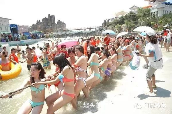 白鹿温泉水上乐园一日游,白鹿温泉加勒比海滩水上乐园团购