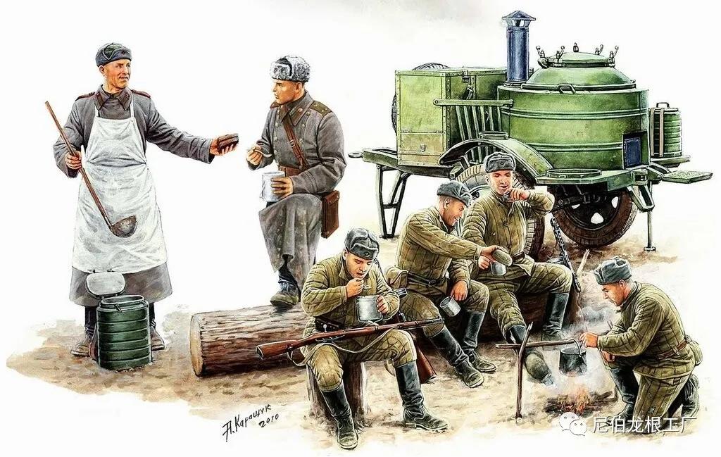 灰色牲口投食器：苏俄牵引式*战野**厨房小史