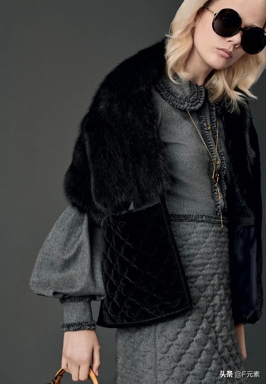 fendi皮草,用皮草记录时代fendi2020秋冬发布