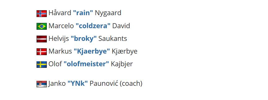 faze替补奥拉夫,奥拉夫退役后谁加入了faze