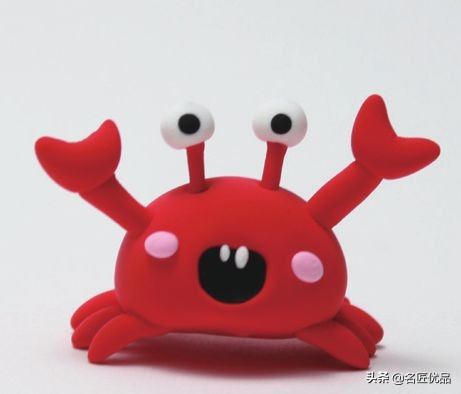 轻黏土可爱又简单的捏法,做一个简单可爱的小萌物用粘土捏