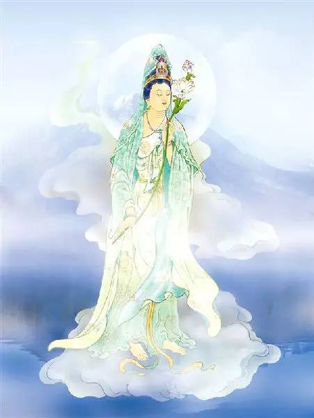 观世音菩萨千种法相,观世音菩萨三十三身相精美大图
