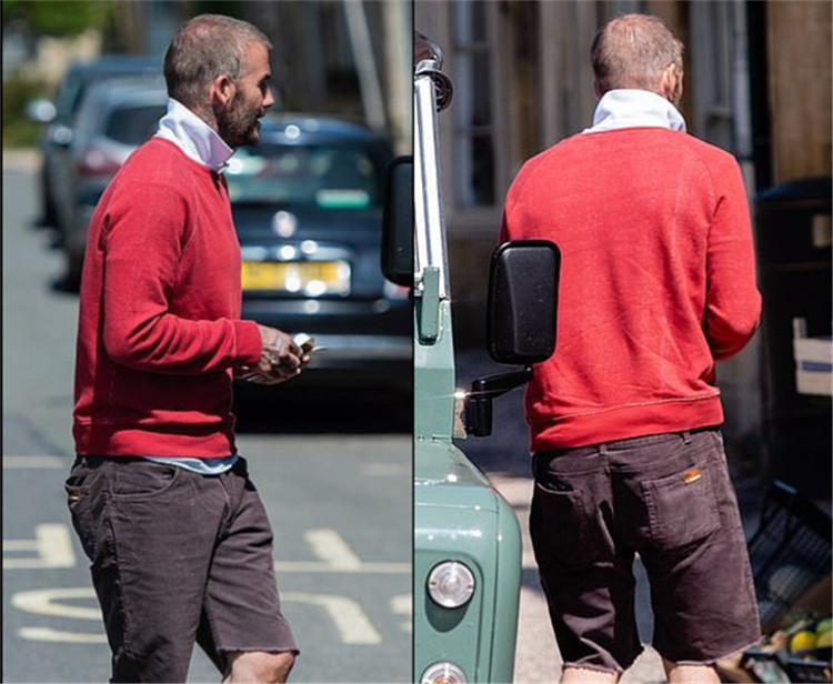 贝克汉姆头秃,贝克汉姆秃了头