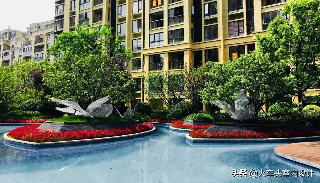 最美小区景观户外阳台效果图,有特色的小区和城市景观设计图片