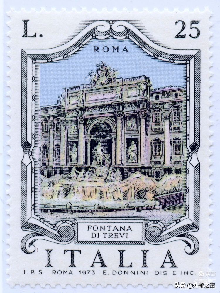 1987年意大利艺术文化遗产邮票,意大利稀少邮票