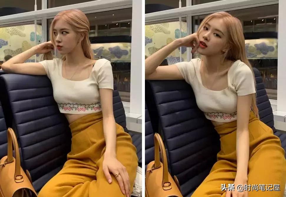 rose细腰,韩国小姐姐rose穿搭全过程