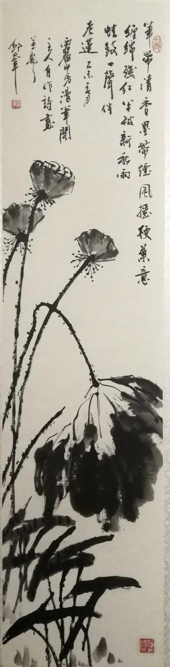 邹大耳写意画作品欣赏,邹大耳写意作品欣赏