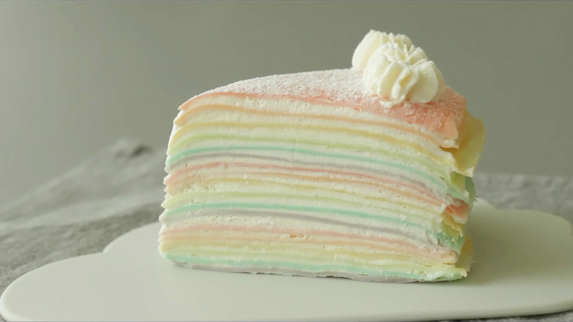 不需要奶油和烤箱的蛋糕教程,适合新手的奶油蛋糕