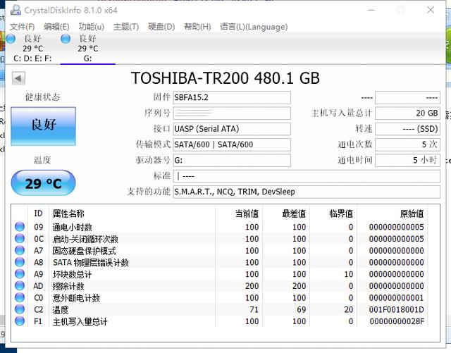 仅需百元，拯救老旧笔记本开机慢问题，东芝TR200固态硬盘体验
