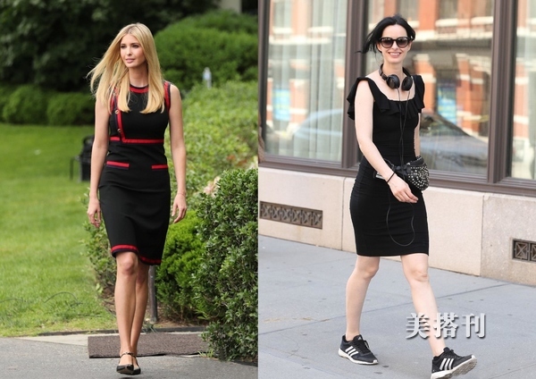 小黑裙端庄大气中长,短款小黑裙搭配经典气质