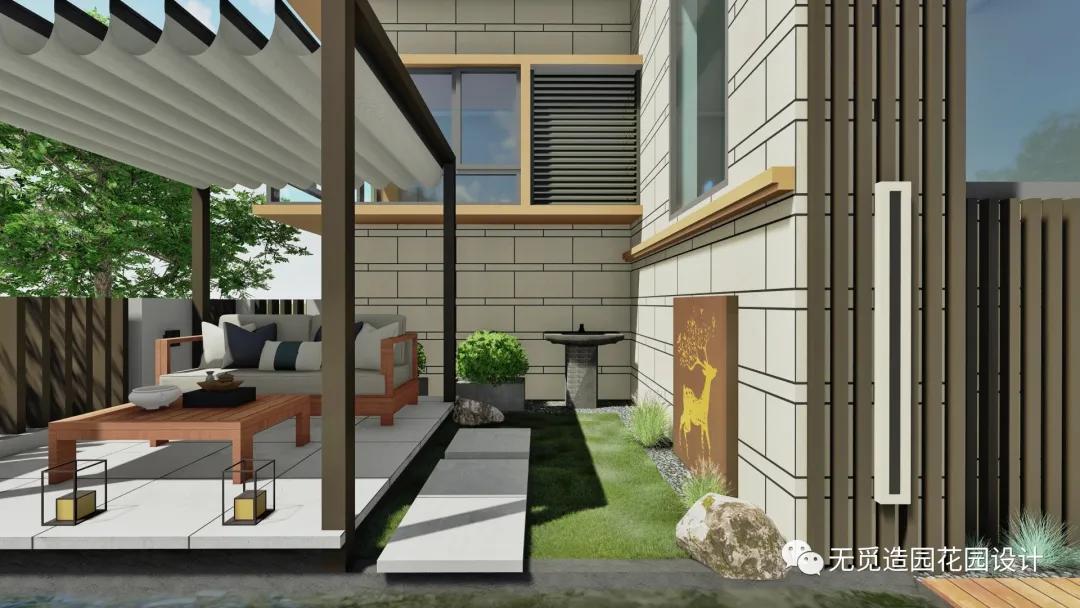 无觅造园：安徽35平宿州上河城外滩的秋水庭